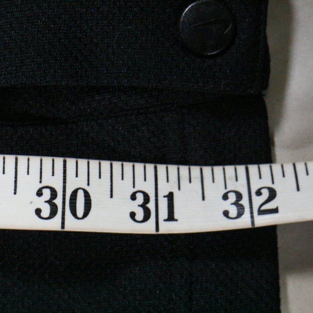 NIKE Vintage 90s Oversize Black/White Snap Button Jersey Shirt XL - Picture 6 of 9